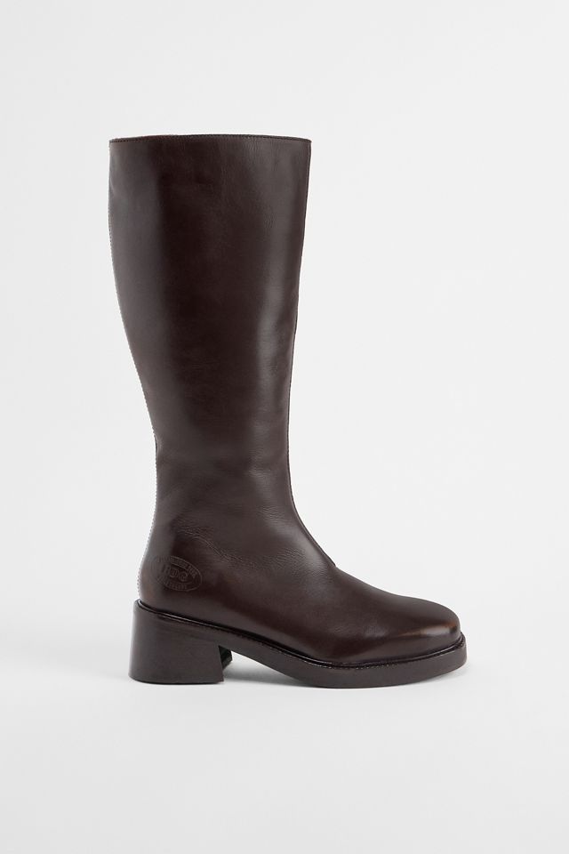 Bottes hautes en cuir BDG marron #2