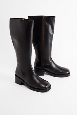 Bottes hautes en cuir noir en taille: UK 3 / EU 36 - BDG - Modalova