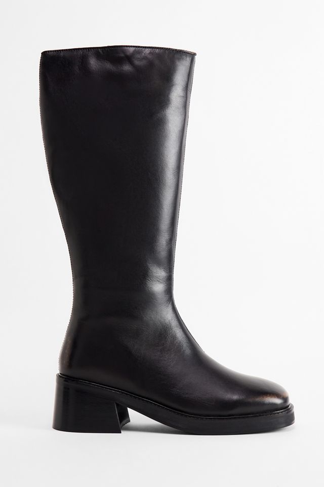 BDG Bottes hautes en cuir noir #2