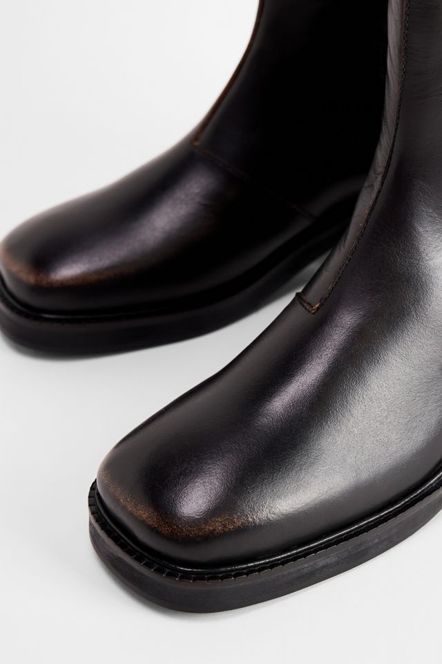BDG Bottes hautes en cuir noir #3
