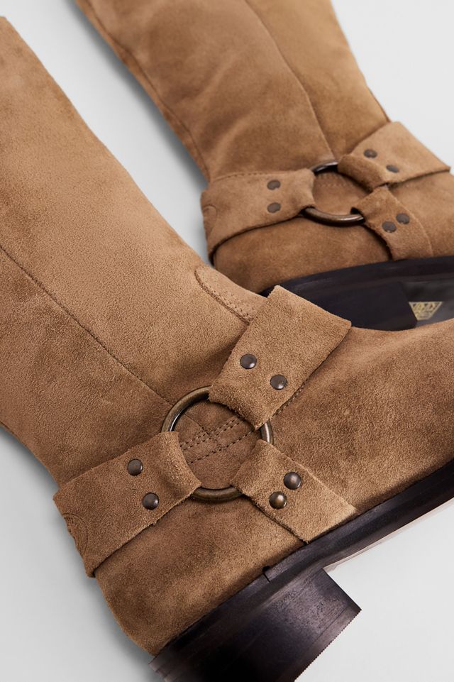 Botas de Gamuza Moto Marrón BDG #3