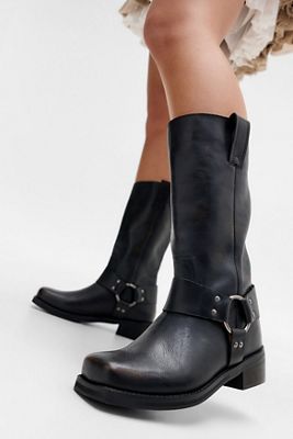 BDG Black Moto Boots