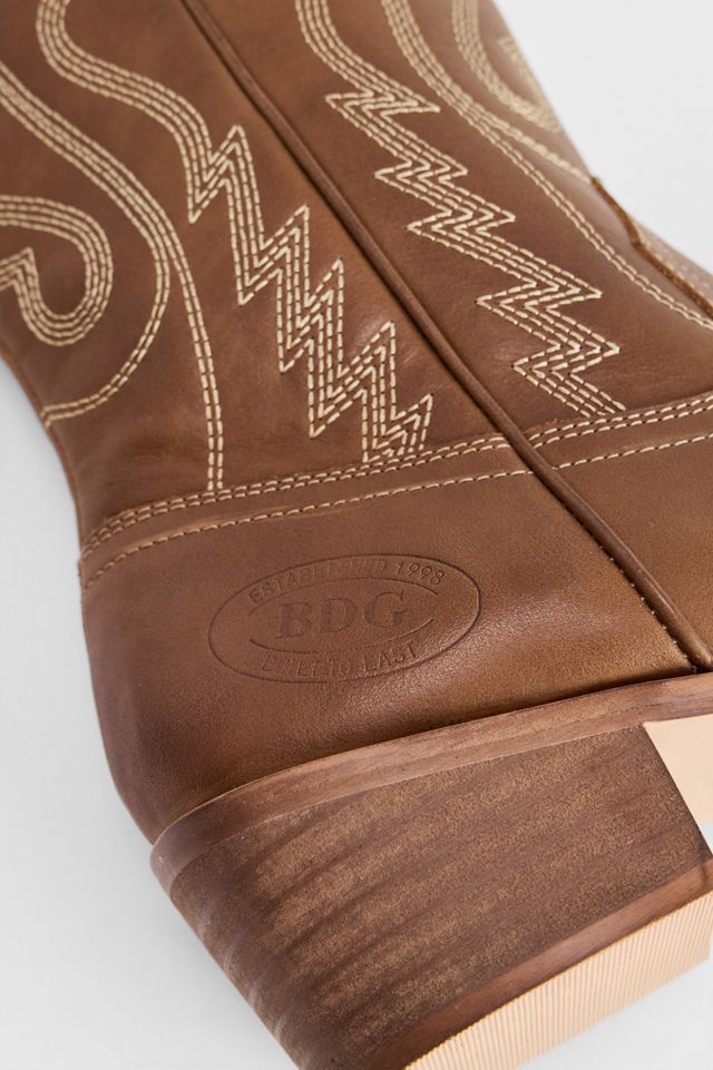 Stivali Western Dallas Color Cuoio BDG #4