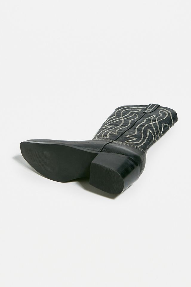UO Cass Western Black Boots  #6
