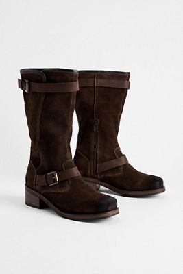 BDG Brown Seattle Moto Boot