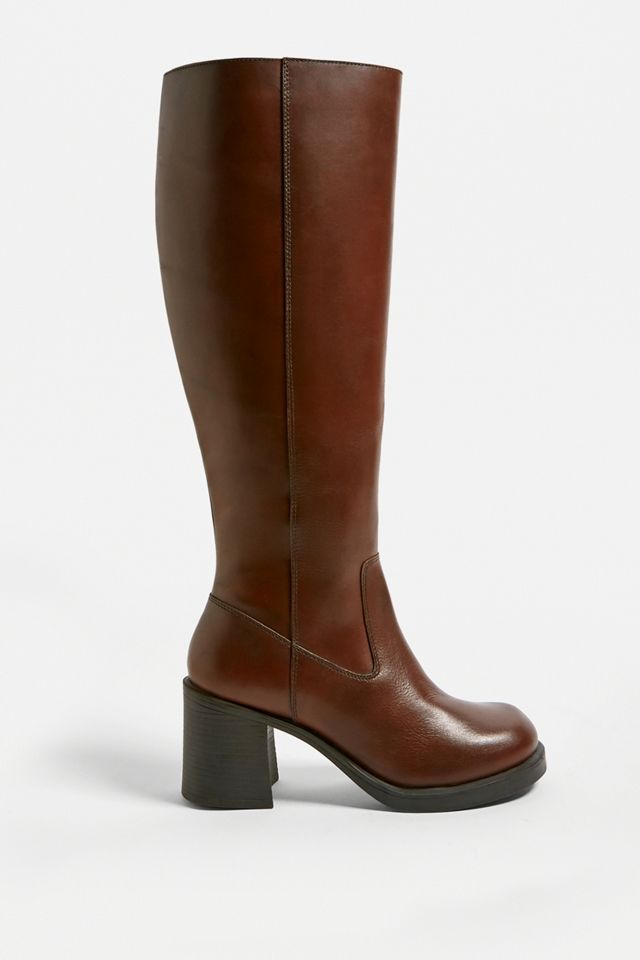 UO - Bottes hautes Boo en cuir #1