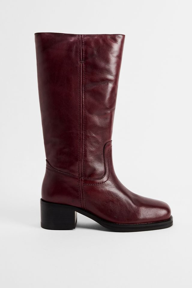 Botas de Cuero Ky-Ley Pull-On Burgundy de BRONX #1