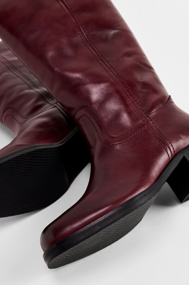 Botas de Cuero Ky-Ley Pull-On Burgundy de BRONX #2