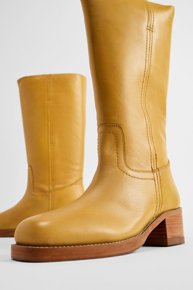 Botas de Piel BRONX Mostaza Ky-Ley de Poner #1