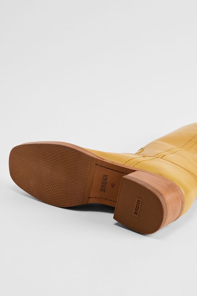 Botas de Piel BRONX Mostaza Ky-Ley de Poner #3