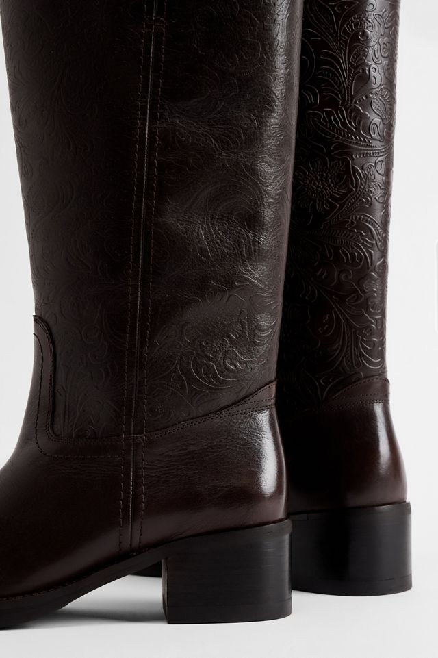 BRONX Brown Ky-Ley Pull-On Leather Boots #2
