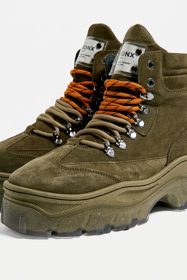 Bronx – Globige Stiefel „Jaxstar‟ in Khaki #2