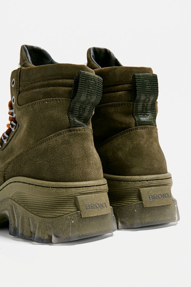 Bronx – Globige Stiefel „Jaxstar‟ in Khaki #3