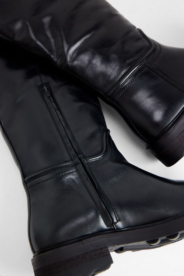 Bottes hautes Ro-Wan noires BRONX #1