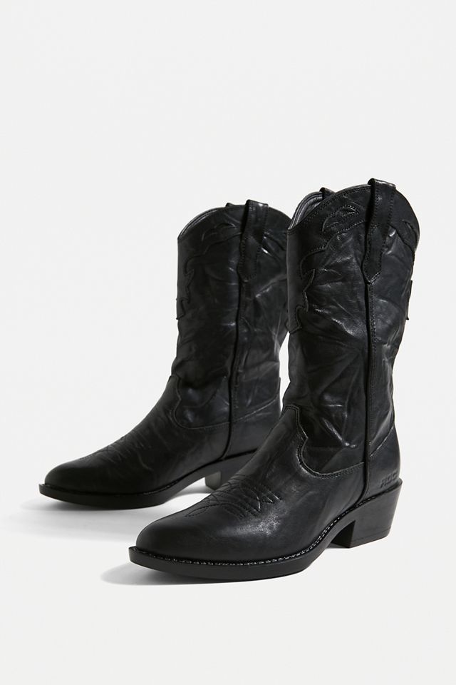 ROC Indio Black Vintage Western Boots #1
