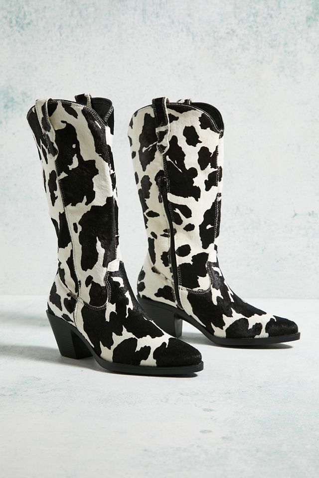 ROC Cow Print Gallop Boots #1