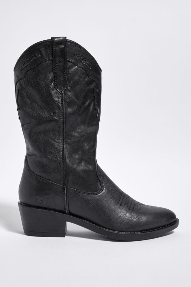 ROC Indio Black Western Boots | Urban Outfitters UK