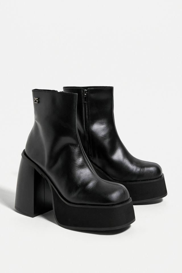 KALTUR – Ankle Boots in Schwarz mit Absatz #3