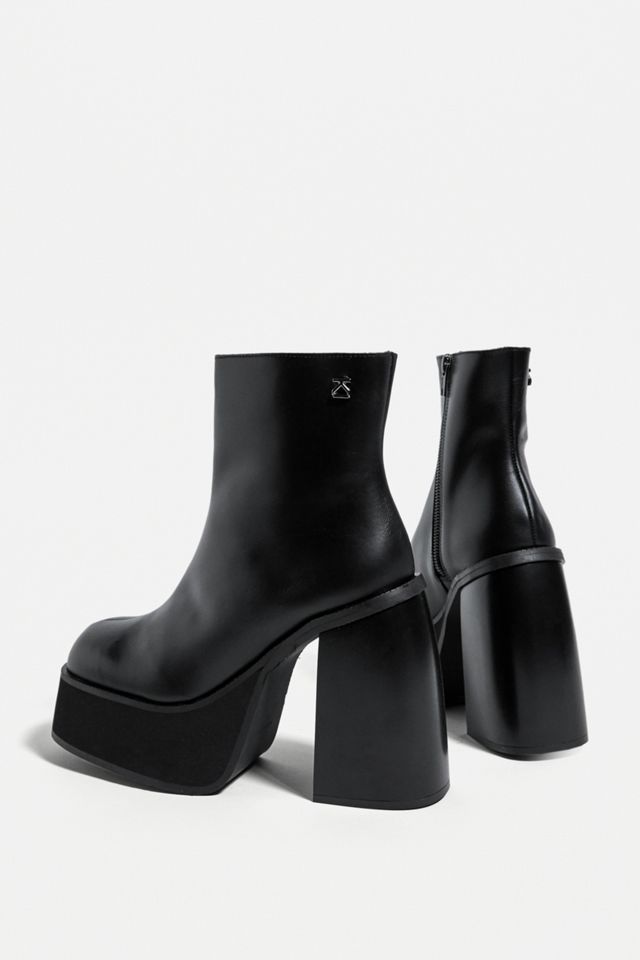 KALTUR – Ankle Boots in Schwarz mit Absatz #6