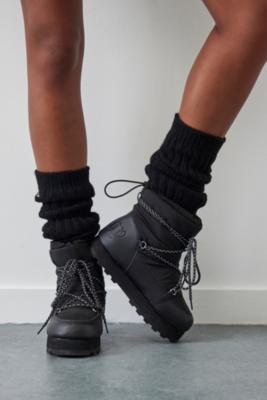 Urban Outfitters Botas con cremallera negro look casual Zapatos Botines Botas con cremallera 