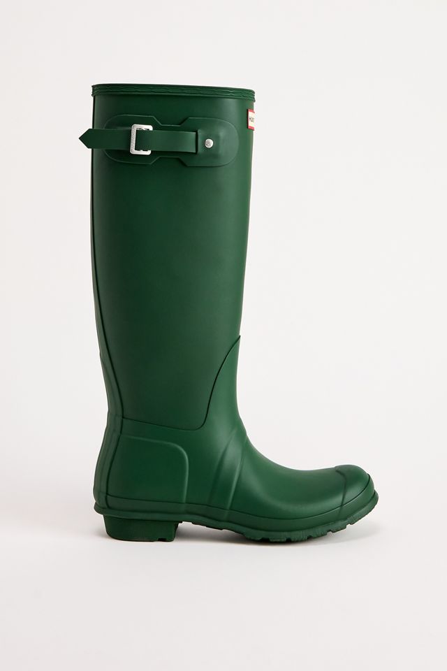 Hunter Green Classic Tall Wellington Boots #2