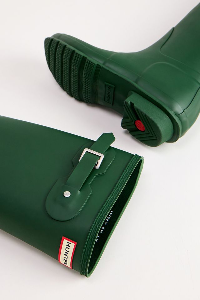 Hunter Green Classic Tall Wellington Boots #3