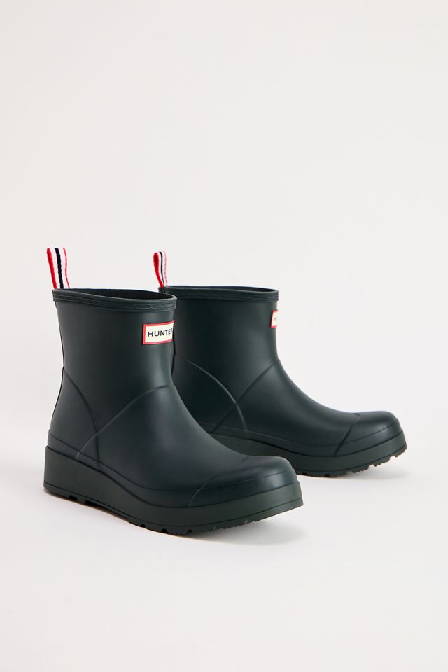 Hunter Green Play Short Wellington Boots #1
