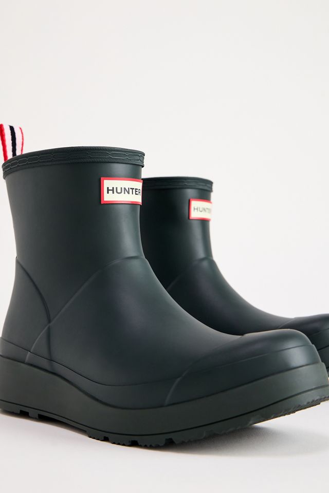 Hunter Green Play Short Wellington Boots #3