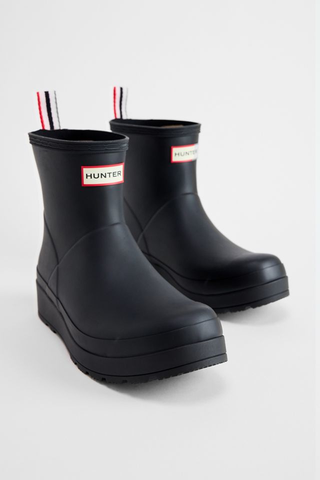 Hunter Schwarze Play Short Wellington Stiefel #1