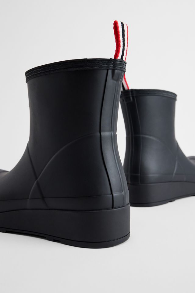 Hunter Schwarze Play Short Wellington Stiefel #3