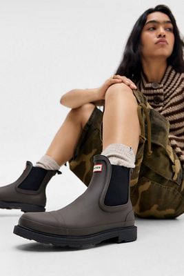 Stivaletti Chelsea Hunter Marrone Commando