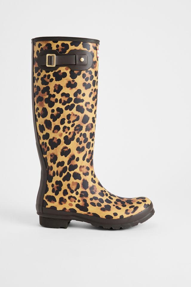 Hunter Leopard Original Hohe Wellington-Stiefel #2