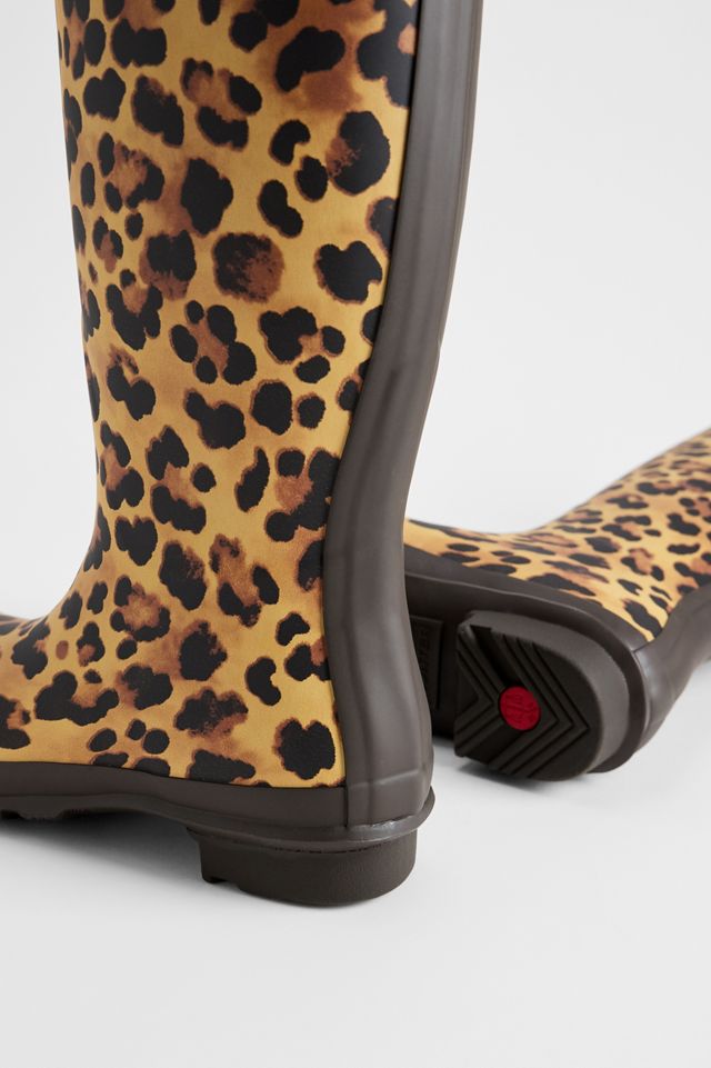 Hunter Leopard Original Hohe Wellington-Stiefel #4