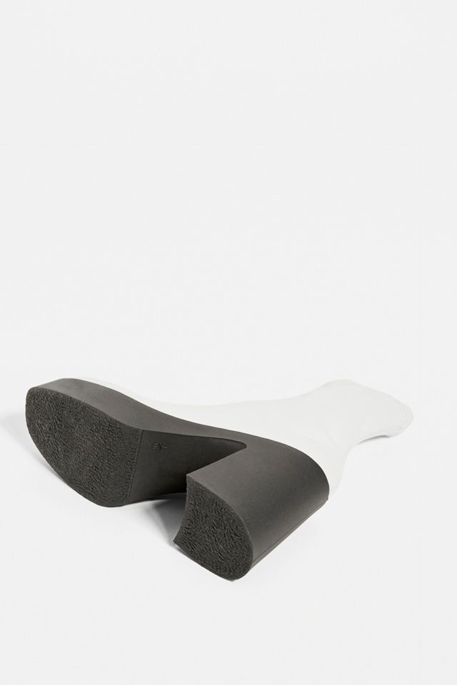 UO Brink Platform White Sock Boot #3