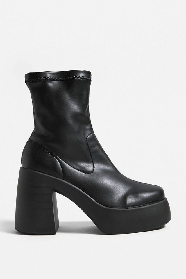 UO – Sockenstiefel „Brink“ in Schwarz mit Plateausohle #2
