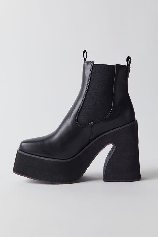 Koi - Bottes Chelsea à plateformes Parva noires #1