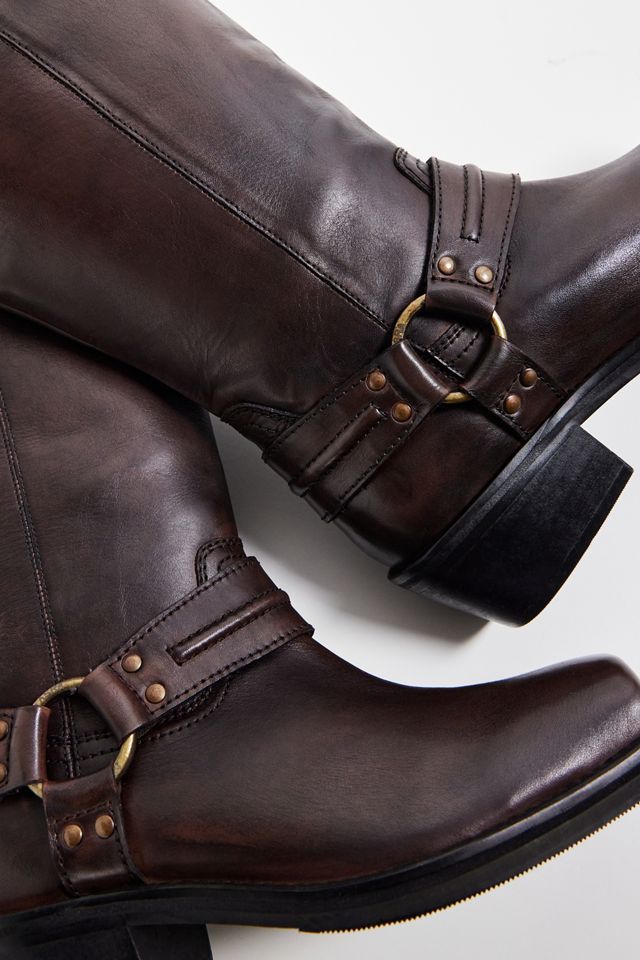 Botte haute au genou moto marron Kadie ASRA #4