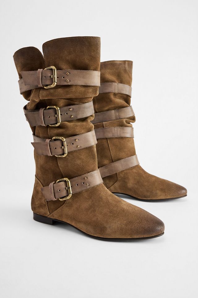 BDG Braune Shiver Schnallenstiefel #1