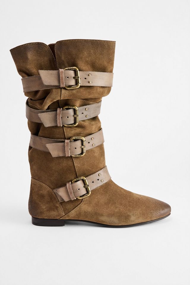 BDG Braune Shiver Schnallenstiefel #2