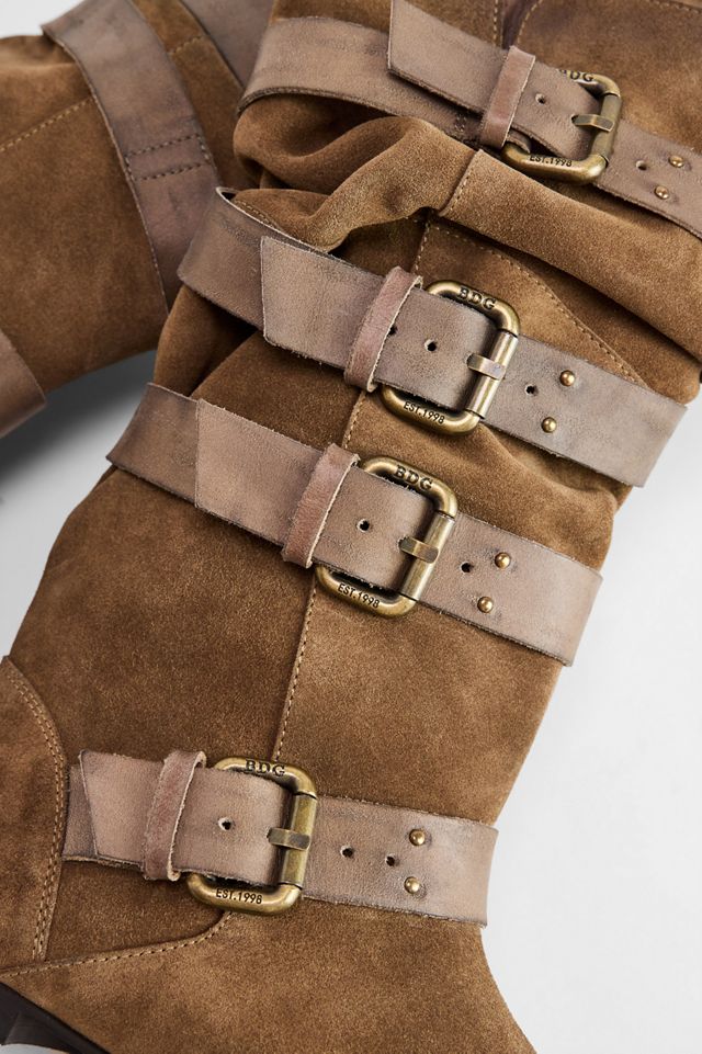 BDG Braune Shiver Schnallenstiefel #3