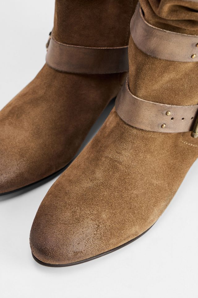 BDG Braune Shiver Schnallenstiefel #4