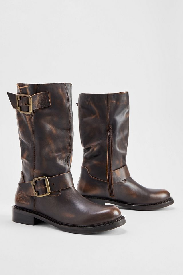 BDG Brown Berlin Slouch Boots #1