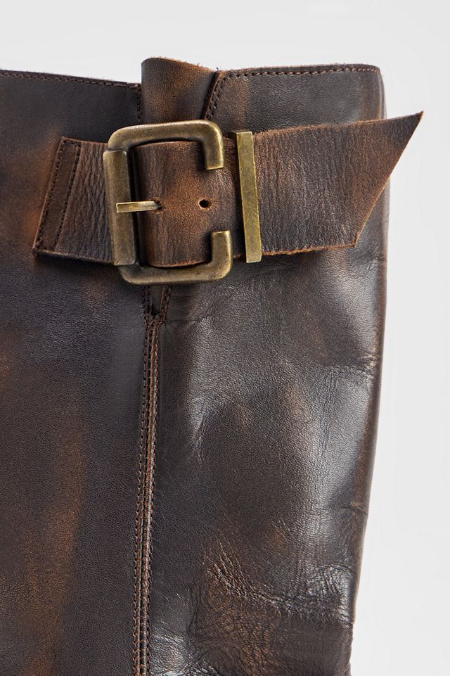 BDG Brown Berlin Slouch Boots #4