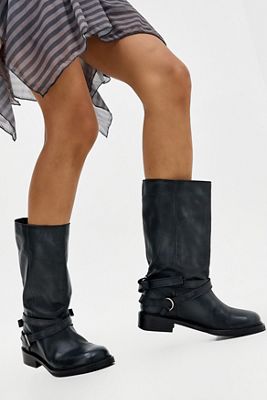 Bottines noires Oita à bride de cheville BDG