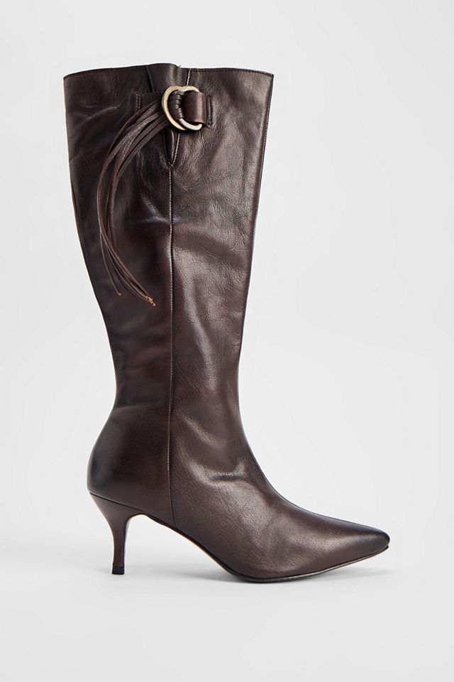 UO Braune Seoul Stiletto-Stiefel #3