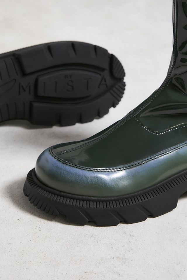 Miista - Bottines Rosary vertes #4