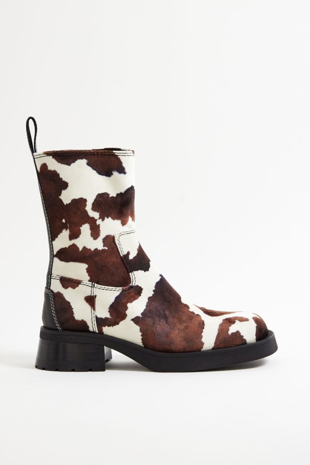 Miista Yolanda Cow Print Boots