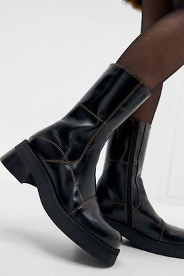 Miista Black Heya Ankle Boots
