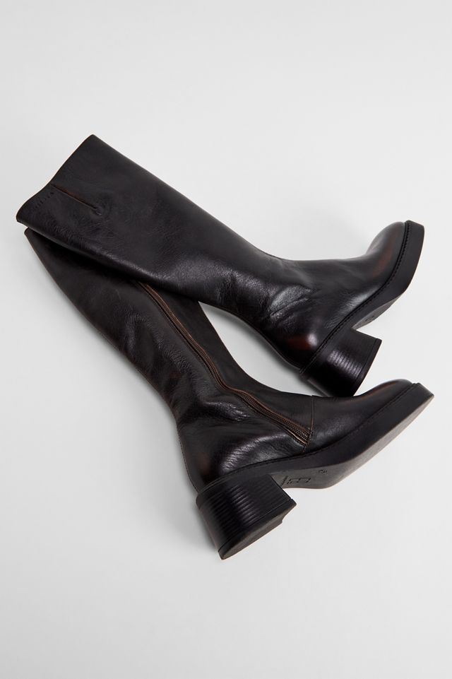Miista Brushed Brown Yumi Knee High Boots #2