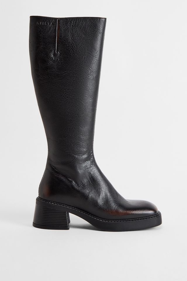 Miista Brushed Brown Yumi Knee High Boots #3
